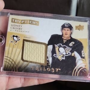 Sidney Crosby Hockey Card with Jersey Patch